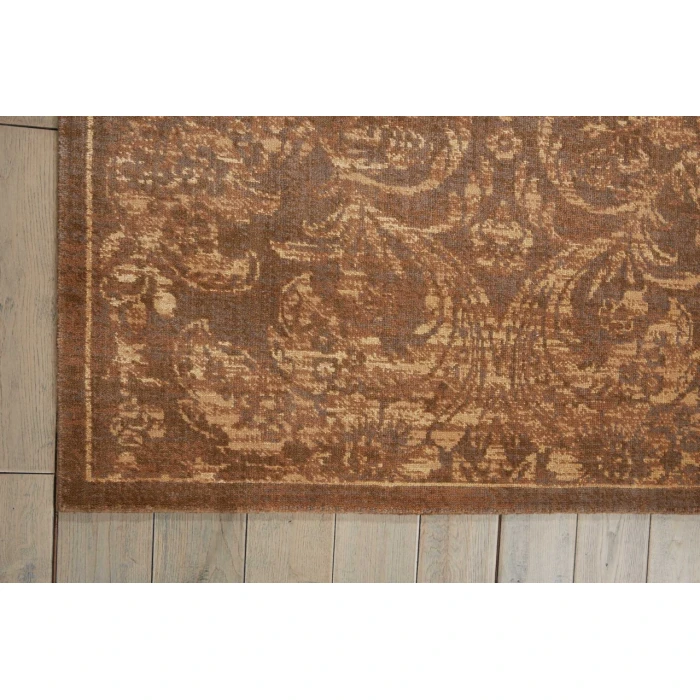 Nourison Silken Allure Area Rug SLK19-Chocolate