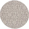 Nourison Home Jubilant JUB09 Grey 8 ft. Round Area Rug
