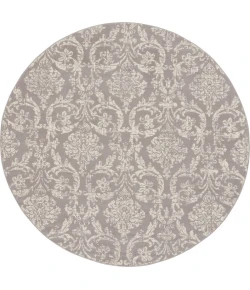 Nourison Home Jubilant JUB09 Grey 8 ft. Round Area Rug