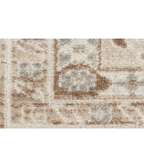 Nourison Serenity Home Ivory Mocha SRH01 7 ft. 10 in. X 9 ft. 10 in. Rectangle Rug