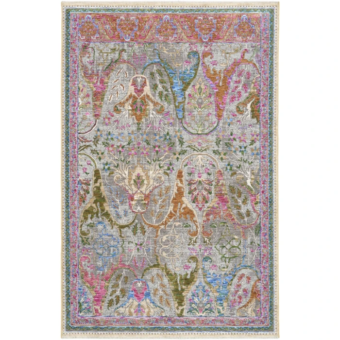 Nourison Home Vintage Harmony Pink VHH03 5ft.3in. x 7ft.6in. Rect. Rug