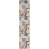 Nourison Home Astra Machine Washable ASW09 Multicolor 2 ft. 2 in. X 10 ft. Area Rug