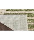 Nourison Astra Machine Washable Ivory Olive ASW03 6 ft. 7 in. X 9 ft. Rectangle Rug