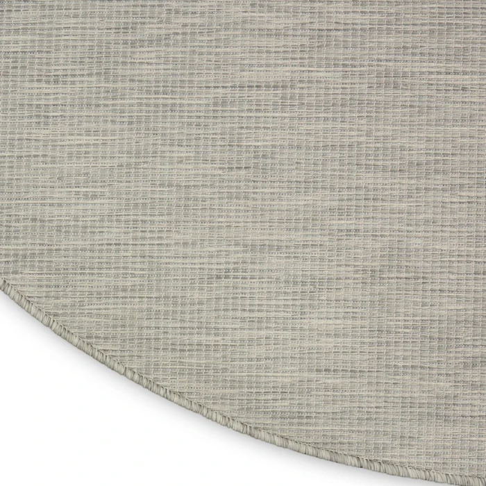 Nourison Positano Round Area Rug POS01-Lt Grey