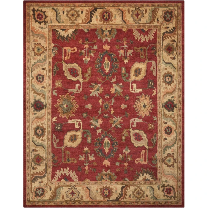 Nourison Tahoe Area Rug TA08-Red