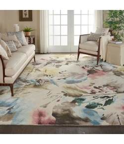 Nourison Home Prismatic PRS15 Beige Multicolor 9 ft. 9 in. X 13 ft. 9 in. Area Rug