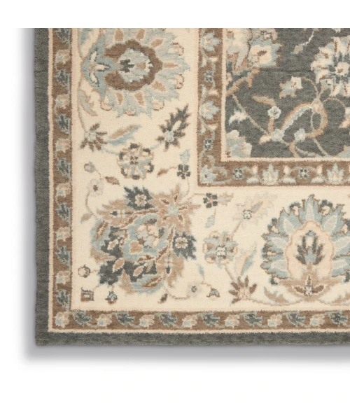 Nourison Living Treasures Area Rug LI16-Grey/Ivory