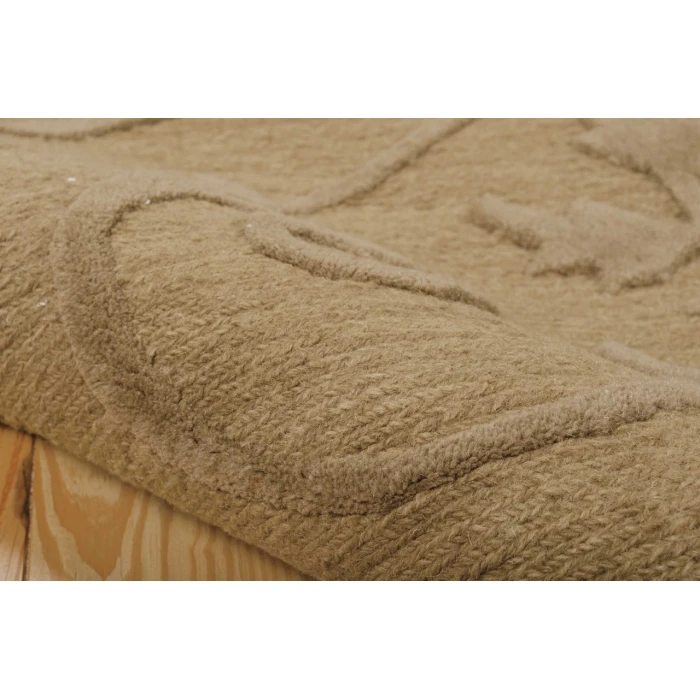 Nourison Home Ambrose Beige AMB02 8ft.6in. x 11ft.6in. Rect. Rug
