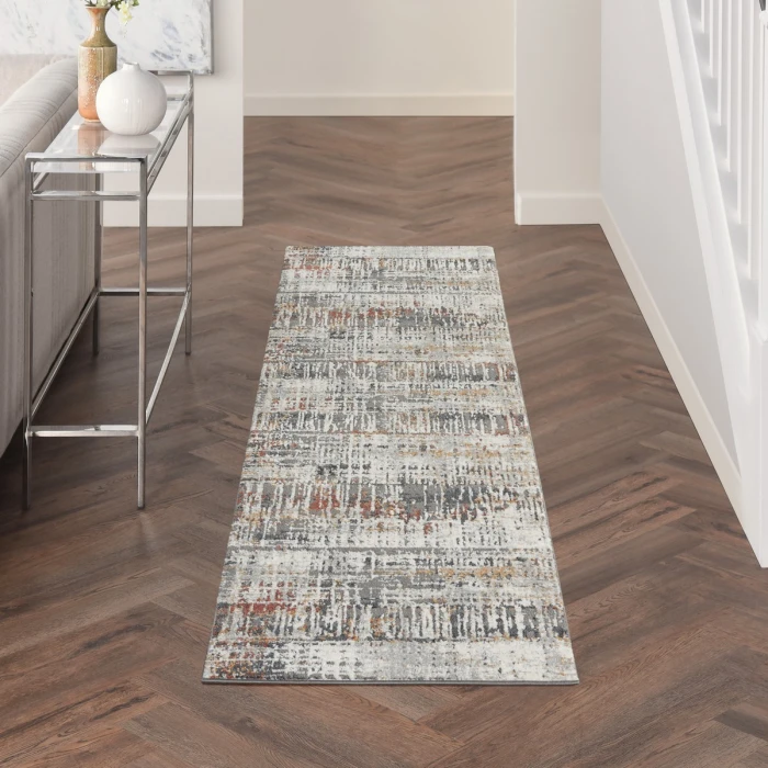 Nourison Tangra Multicolor TNR04 8 ft. Rect. Rug