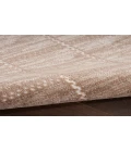 Nourison Serenity Home Mocha Ivory SRH05 3 ft. 11 in. X 5 ft. 11 in. Rectangle Rug