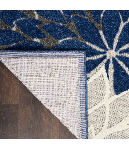 Nourison Aloha Area Rug ALH05-Blue/Multicolor