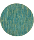 Nourison Essentials Blue Green Area Rug NRE01-Blue Green