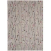Nourison Home Grafix GRF15 Grey 7 ft. X 10 ft. Area Rug