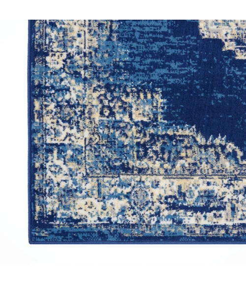 Nourison Grafix Area Rug GRF14-Navy Blue