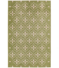 Nourison Home Nourison Essentials NRE04 Green Ivory 4 ft. X 6 ft. Area Rug