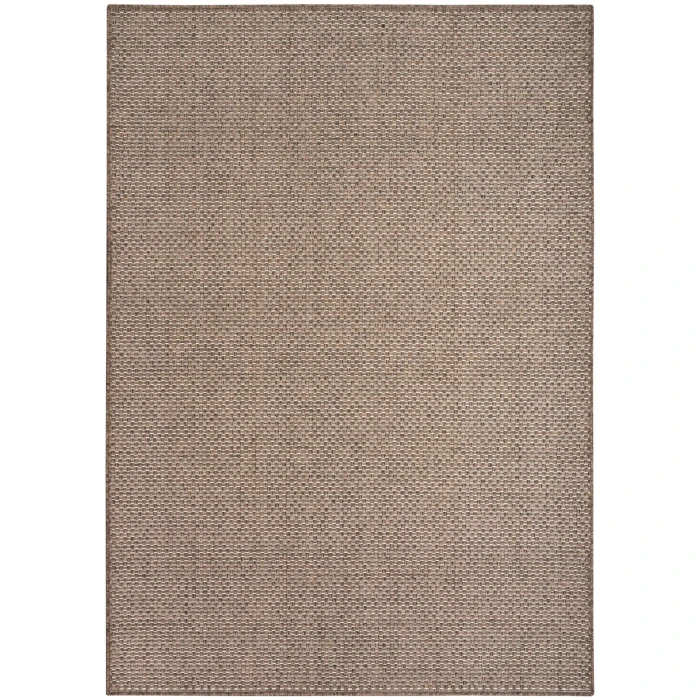 Nourison Tulum Brown TLM03 6 ft. X 9 ft. Rect. Rug
