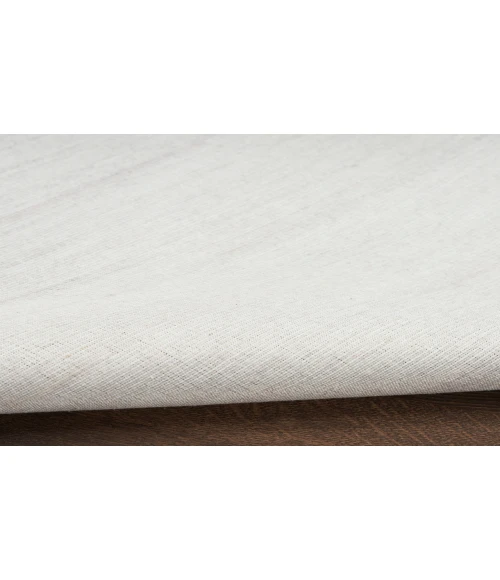 Nourison Washable Essentials Ivory Grey WAE01 7 ft. 10 in. X 9 ft. 10 in. Rectangle Rug