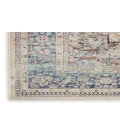 Nourison Vintage Kashan Ivory Blue VKA07 2 ft. X 4 ft. Rectangle Rug
