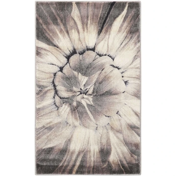 Nourison Utopia Ivory/Taupe UTP05 2ft.6in. x 4ft.2in. Rect. Rug