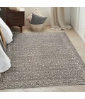 Nourison Shadows Charcoal Ivory SHW04 5 ft. X 7 ft. Rect. Rug