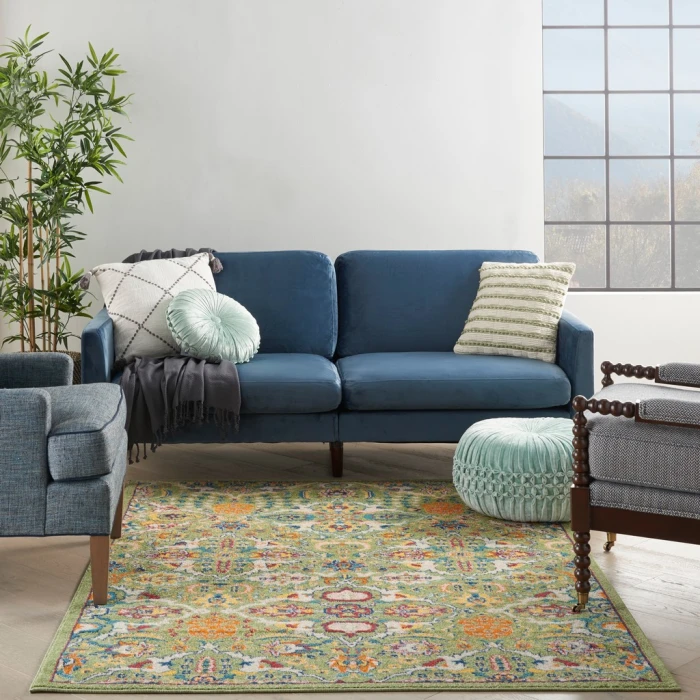 Nourison Allur Area Rug ALR03-Sage Ivory