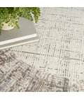 Nourison Elation Area Rug ETN05 Ivory Grey