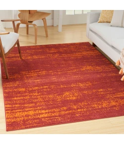 Nourison Home Nourison Essentials NRE03 Red 6 ft. X 9 ft. Area Rug
