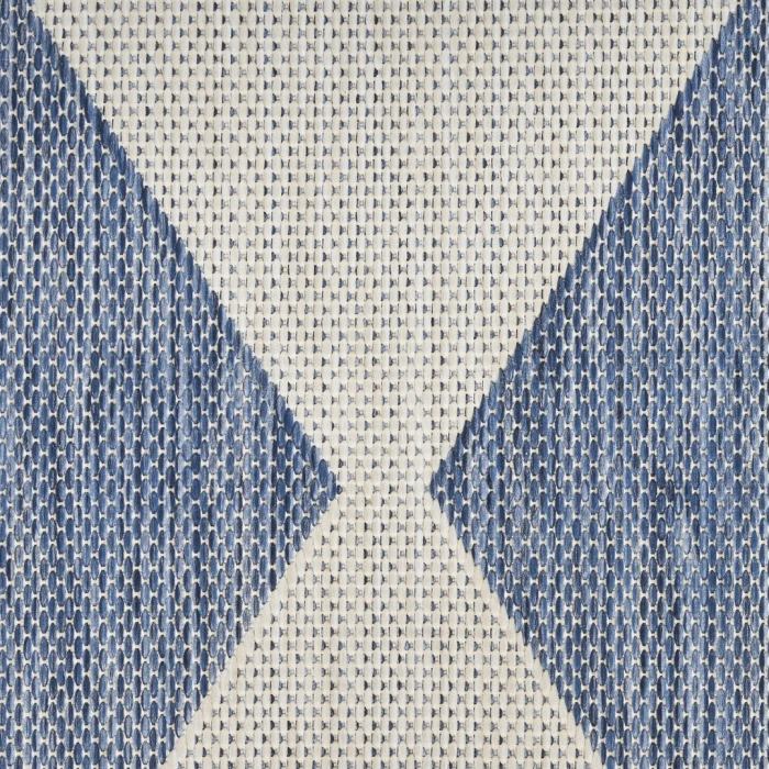 Nourison Positano Navy Blue POS04 10ft. Square Rug