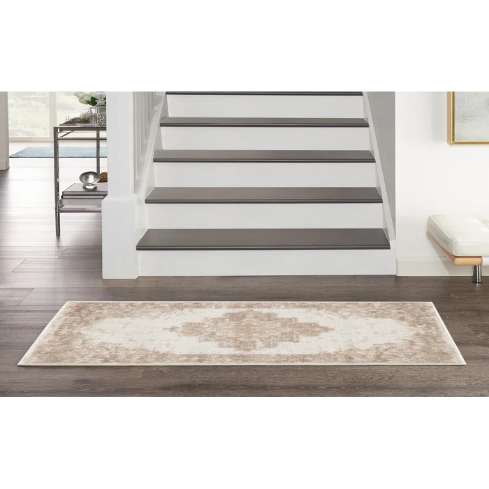 Nourison Grafix Ivory Beige GRF14 3 ft. X 5 ft. Rectangle Rug
