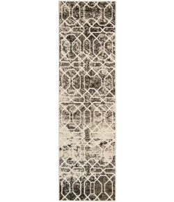 Michael Amini Glistening Nights Brown MA511 2ft.2in. x 7ft.6in. Rect. Rug