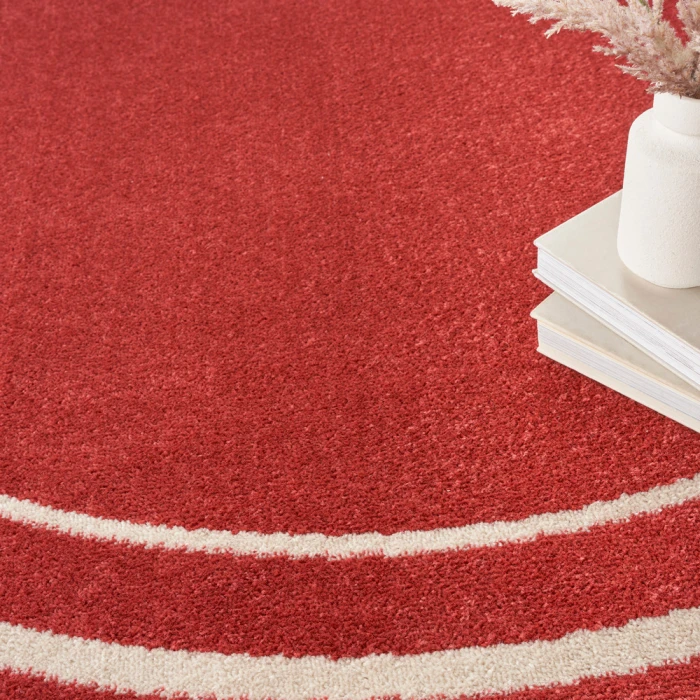 Nourison Nourison Essentials Area Rug NRE02 Brick/Ivory
