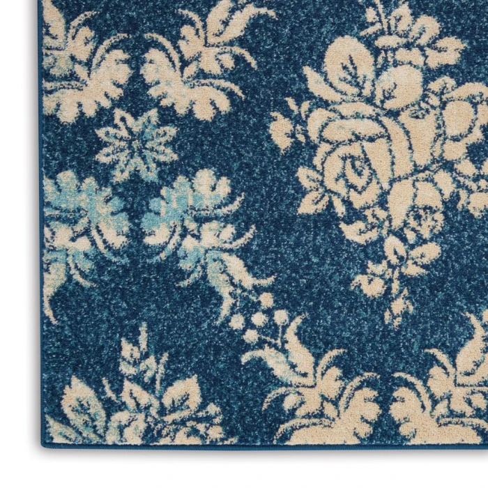 Nourison Tranquil Area Rug TRA09-Navy/Light Blue