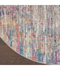 Nourison Passion Round Area Rug PSN09-Ivory/Multi