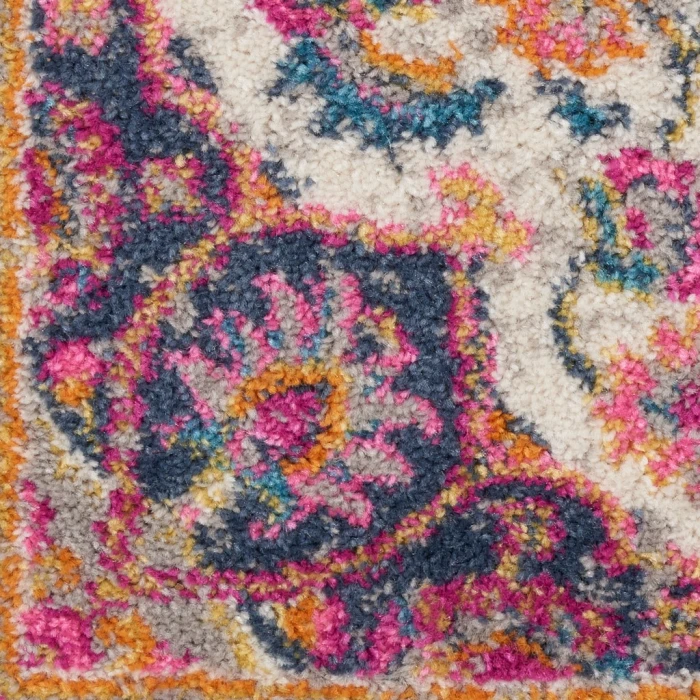 Nourison Passion Runner Area Rug PSN22-Ivory/Multi