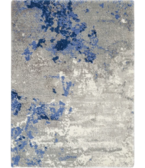 Nourison Twilight Area Rug TWI22 Blue/Grey 2'3" x 3'