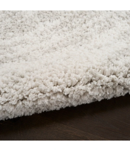 Nourison Home Modern Shag Ivory Grey MMD04 5 ft. 3 in. X 7 ft. Rectangle Rug