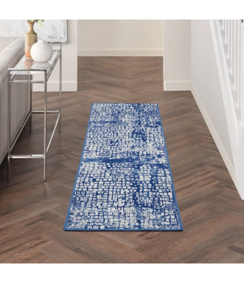 Nourison Whimsicle Area Rug WHS07-Ivory Navy