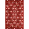 Nourison Home Nourison Essentials NRE04 Brick Ivory 4 ft. X 6 ft. Area Rug