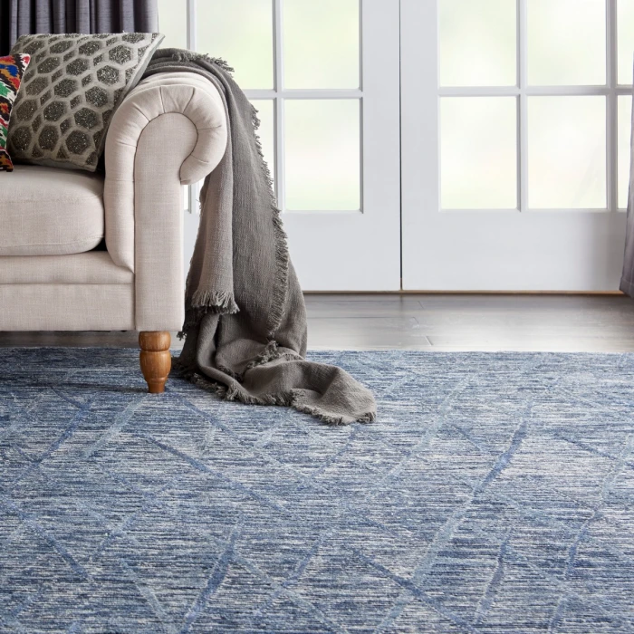 Nourison Ocean Indigo OCP02 8 ft. X 10 ft. Rect. Rug