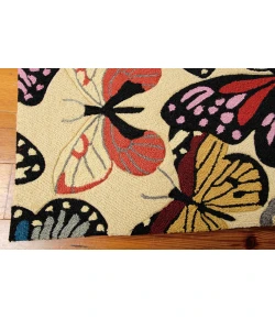 Nourison Home Fantasy Black FA20 2ft.6in. x 4ft. Rect. Rug