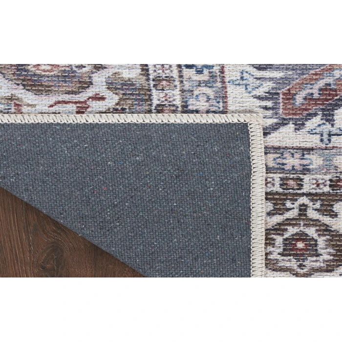 Nicole Curtis Machine Washable Series 1 Olive Ivory SR104 10 ft. X 14 ft. Rectangle Rug