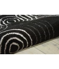 Nourison Studio Black STU03 2ft.2in. x 7ft.3in. Rect. Rug