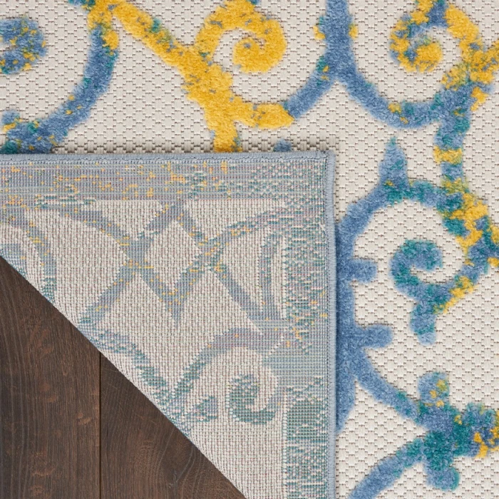 Nourison Aloha Area Rug ALH21-Ivory Blue