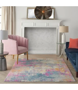 Nourison Home Passion PSN36 Ivory Multicolor 5 ft. 3 in. X 7 ft. 3 in. Area Rug