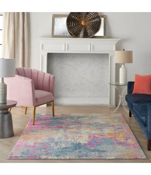 Nourison Passion Area Rug PSN36-Ivory/Multi