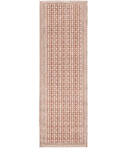 Nourison Nordic Brick Ivory NRC03 2ft. 2in. x 7ft. 6 Rect. Rug