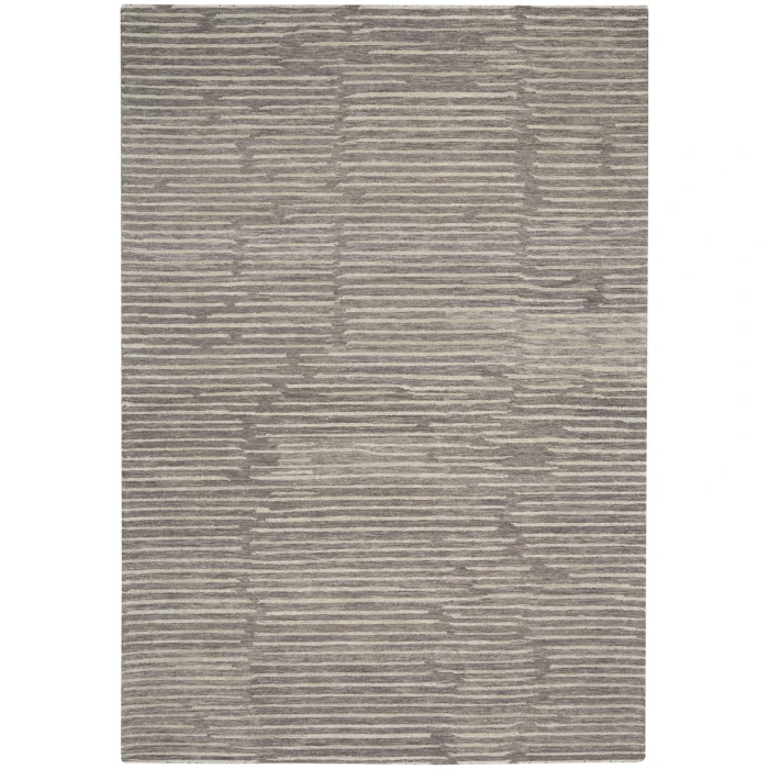 Calvin Klein Linear Area Rug LNR01 Grey