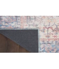 Nicole Curtis Machine Washable Series 1 Blue Multicolor SR104 3 ft. X 5 ft. Rectangle Rug
