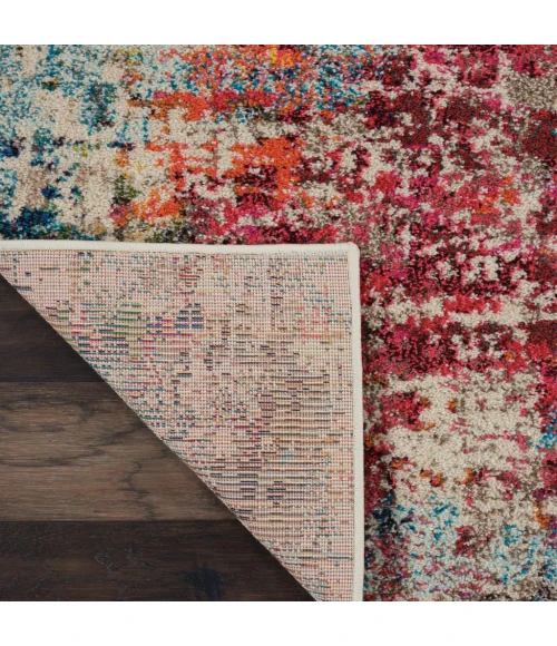 Nourison Celestial Area Rug CES13-Pink/Multicolor