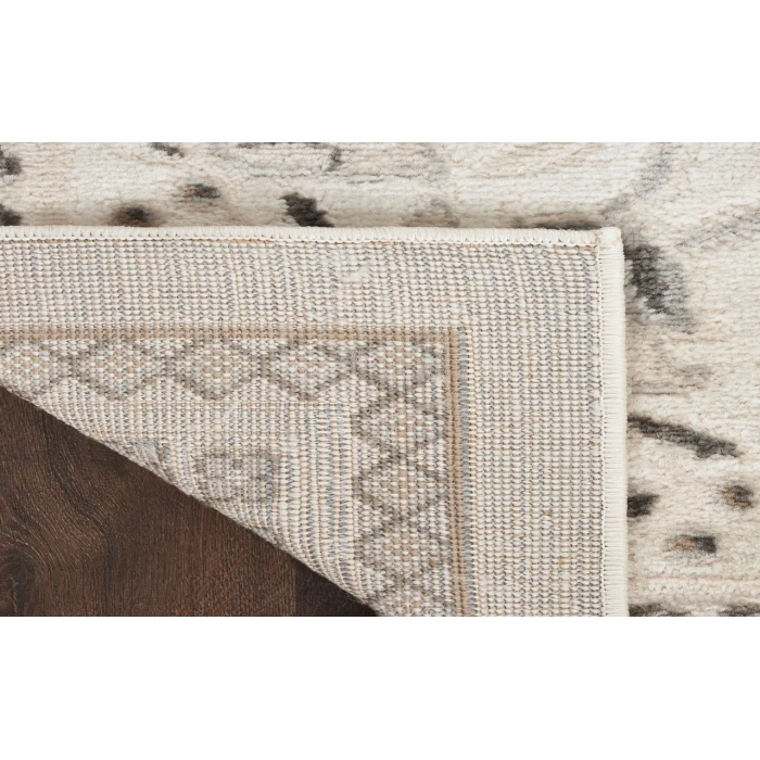 Nourison Serenity Home Ivory Mocha SRH02 9 ft. X 12 ft. Rectangle Rug